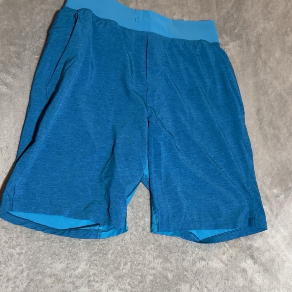 Men's Blue Lululemon Athletic Shorts 7”